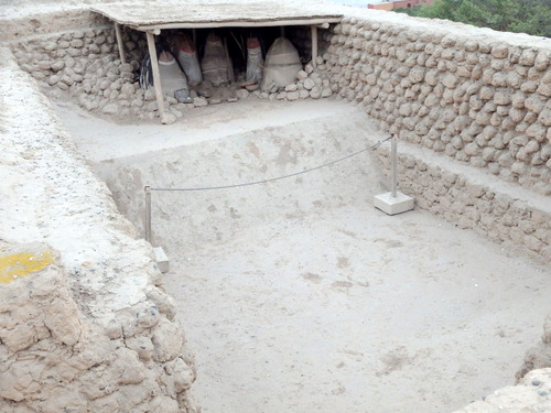 Huaca Huallamarca Temple.